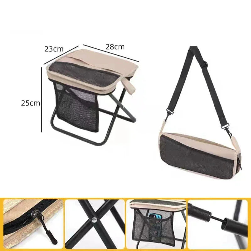 Takara Outdoors TrailLite Mini Folding Camping Stool