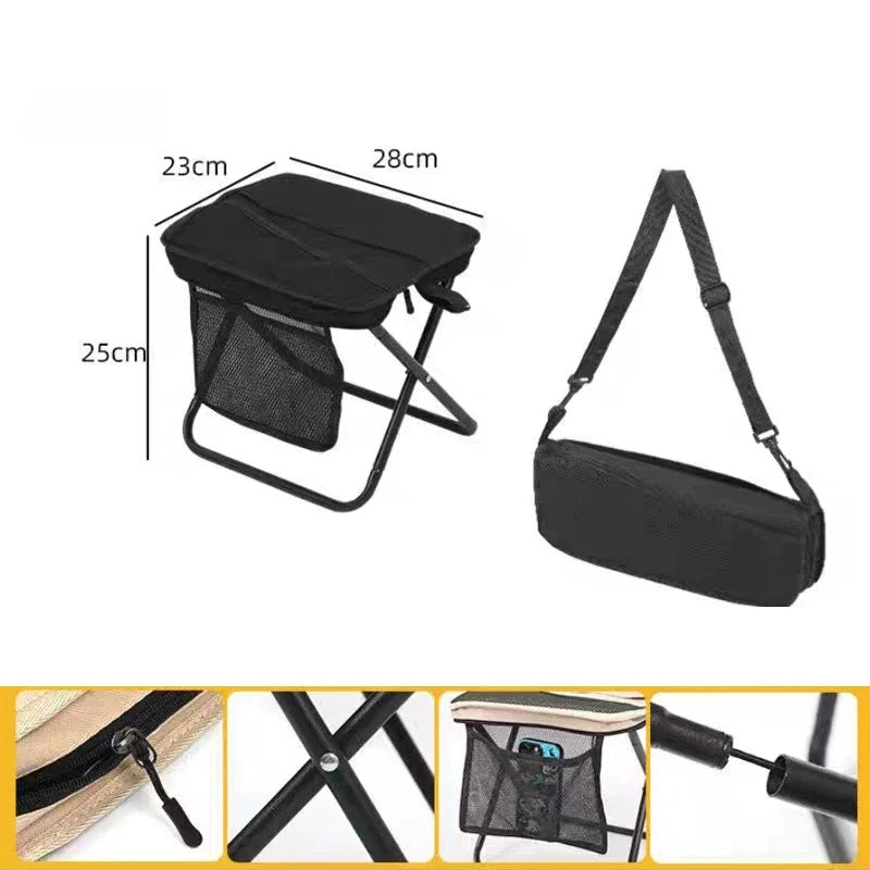 Takara Outdoors TrailLite Mini Folding Camping Stool